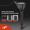 A-Premium Ignition Coils and Spark Plugs Kits (3-pin) Compatible with