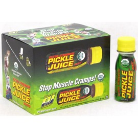 Pickle Juice Extra Strength Shots 2.5 oz Organic Stop Muscle Cramps 12 Ct Box