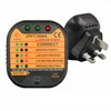 Outlet Tester, Anti Leakage Socket Tester with Indicator, 30mA RCD