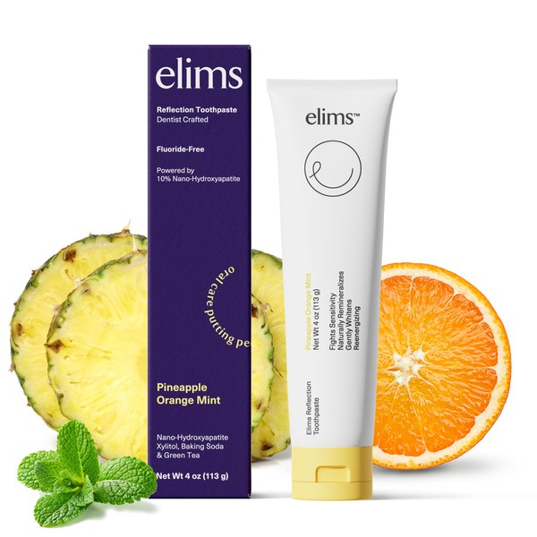 ELIMS ELIMS Nano Hydroxyapatite Fluoride Free Toothpaste - Xylitol Remineralizing