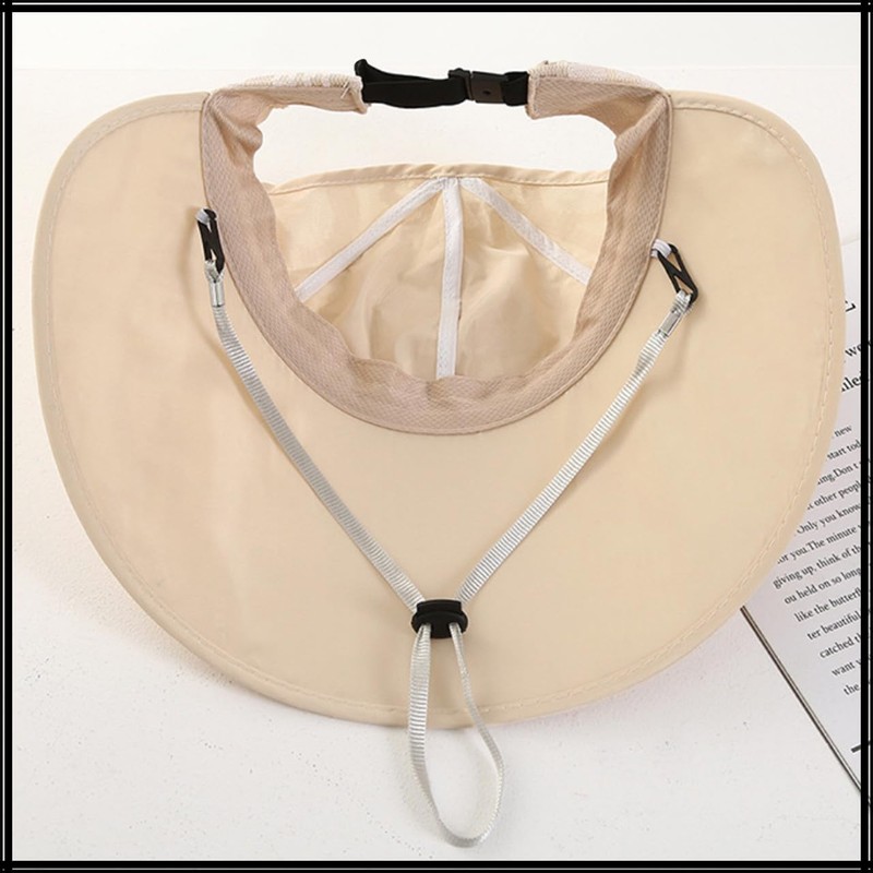 White Fang CZA135 Women's Hat, Lace Pattern, Wide Brim, UV