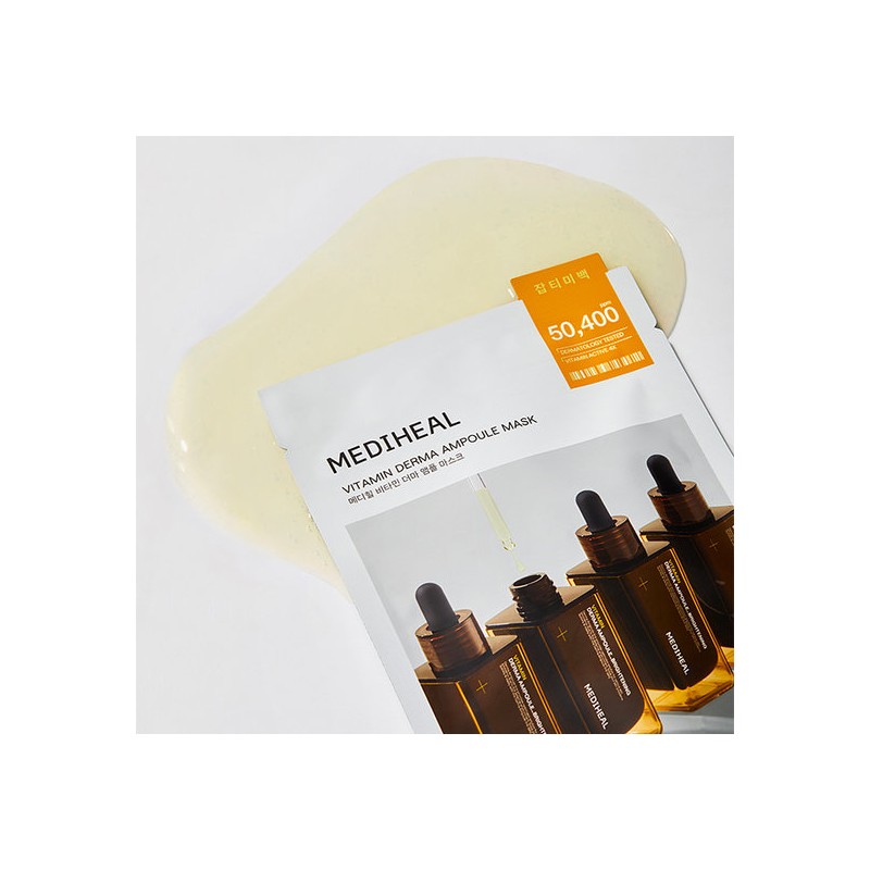 Mediheal Ampoule Mask 10 Sheets, Choose 1 of 3 (Tea