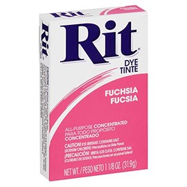 Rit Concentrated Powder Dye, Fuchsia, 31.9g