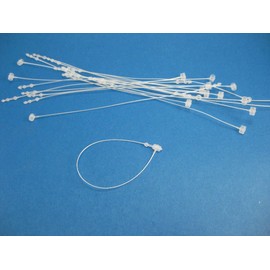 3000 Tags 6 Colors Combo 500 Each Plastic Snap Lock Loop Pin Security Ties Fastener Manual No Tag Gun Required