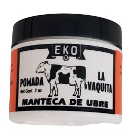EKO Pomade Udder Butter La Vaquita Manteca de Ubre 2oz Hand Cream Moisturizer