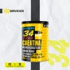Creatina Monohidratada 34 Zero En Polvo 500g Varios Sabores