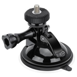 Etsumi VE-2477 Suction Cup Mount for Gopro Camera Screw Adapter Included [Suction Pad Compatible with Car Dashboard]
