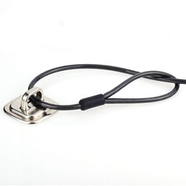 Security Anchor Base Plate for Keyed or Combination Cable Locks,Desk Mount Anchor Accessory for Cable Locks 2 Pack