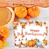 KTCNMER 50Pcs Thanksgiving Paper Plates and Napkins Disposable paper plates