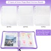 A5 Sticker Collection Folder with Zipper, Reusable Sticker Organiser Album