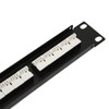 RJ11 Through Coupler 25 Ports Anti Interference Gold Plated Pin