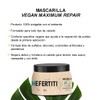 Mascarilla para Cabello Dañado Vegan Maximum Repair Nefertiti Sin Sulfatos