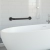 12 Inch Grab Bars for Wall Black, Safety Shower Grab