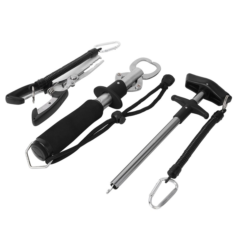 Stainless Steel Fishing Lure Plier and Gripper with Fish Hook