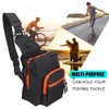 Polyester Multi Functional Fishing Tackle Crossbody Bag Outdoor Sports Hiking
