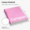KOKUYO Campus Composition Notebook, 9-3/4“ x 7-1/2”, College Ruled, 80