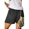 KISSMODA Womens Elastic Waist Shorts Summer Comfy A Line Culottes