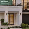 Kainozoic Outdoor Wall Light Fixtures Waterproof Porch Lights Anti-Rust Matte