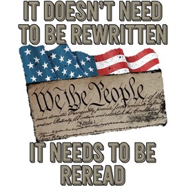 We The People Car Sticker,US Constitution Preamble Car Decal Patriotic USA Flag Waterproof Bumper Stickers for Auto, Truck, SUV, Mailbox, Indoor Outdoor Decors Multicolor