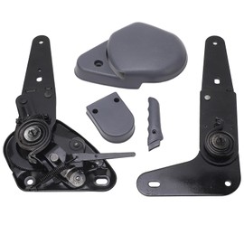 Auto Seat Recliner Seat Hinge Lever, Seat Recliner Adjust Handle, 0‑180° Adjustable Right Side Toothed Plate, Seat Back Hinge Recliner Replacement for Truck, Excavator, RV