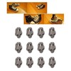 150 Sets Skull Rivets Punk Style DIY Ghost Head Rivets