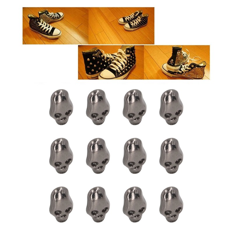150 Sets Skull Rivets Punk Style DIY Ghost Head Rivets