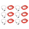 6Pcs Thermistor Wires with Terminal 6Pcs Heating Rods 3D Printer