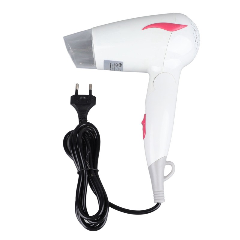 Hair Dryer Hotel Adjustable Compact Blow Dryer with Folding Handle