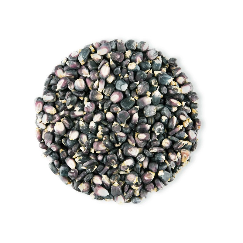 Organic Blue Corn Kernels, 1 Pound - Non-GMO, Whole Dried