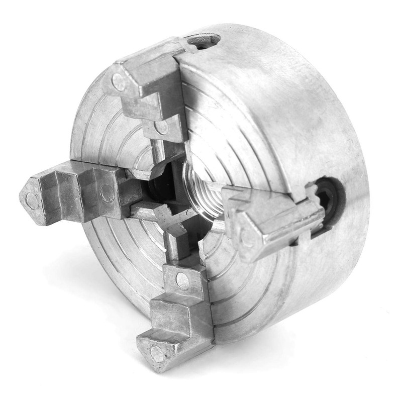 Chuck Lathe Lathe, Three Jaw Chuck, 4-Jaw Self-Centering Chuck Set,