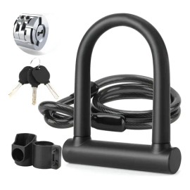 Candado Para Bicicleta Y Moto Con Contra Agua Acero Cadena