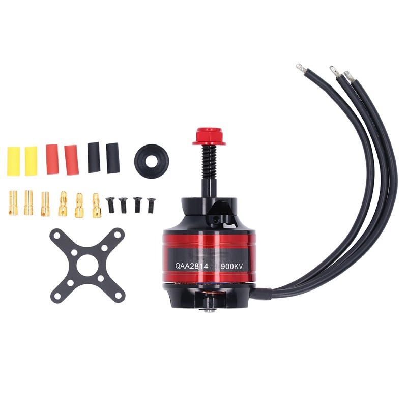 QAA2814‑900KV RC Brushless Motor 6S Plane Motor 14 Poles High
