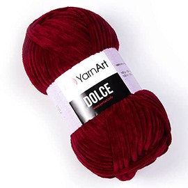 1 x 100g Ball, Yarn Dolce 100% Micro Polyester, Super Bulky, 43 Colours, Yarn Art, Knitting Wool (752)