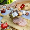 zCloud Adjustable Hamburger Patty Maker Stainless Steel Hamburger Press Patty