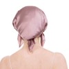 Emmet Ladies' Comfortable Silk Nightcap, Head wear, Sleeping Hat, Hair