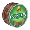 Duck 1.88 in. W x 10 yd. L Brown Woodgrain