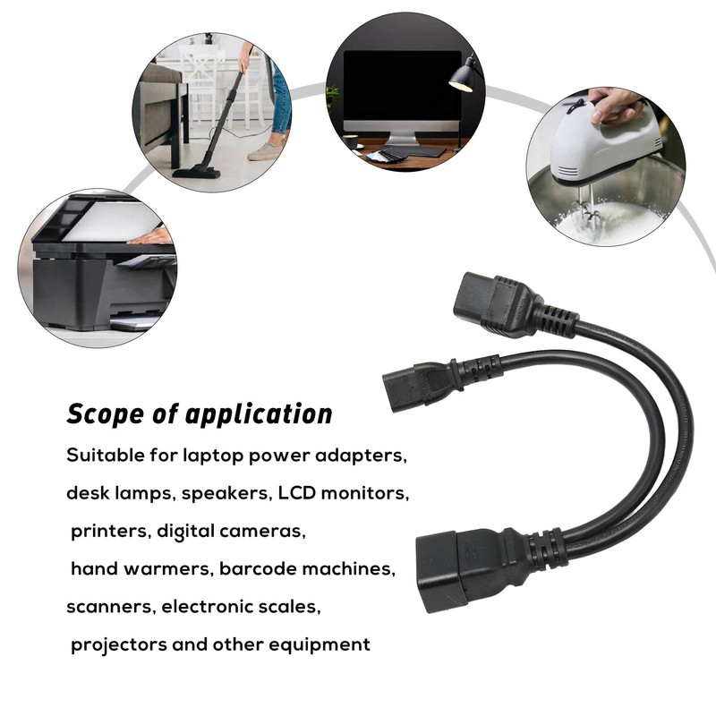 IEC320 C19 IEC320 C13 to IEC320 C20 Power Cord Professional