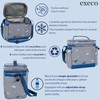 Execo Designer 3-PCS Bundle Kids Backpack, Lunch Box and Pencil
