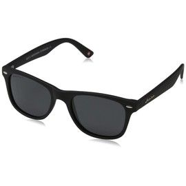 Sunoptic Unisex Adult Montana Sunglasses, Black (Black/Grey), 54, Black (Black/Grey)