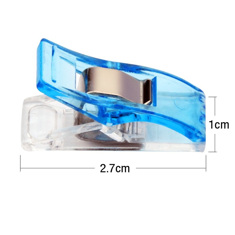 Anpro Set of 60 Clips, 27 x 10 mm, Sewing