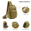 Huntvp Tactical Molle Chest Sling Pack Daypack Backpack Crossbody Bag