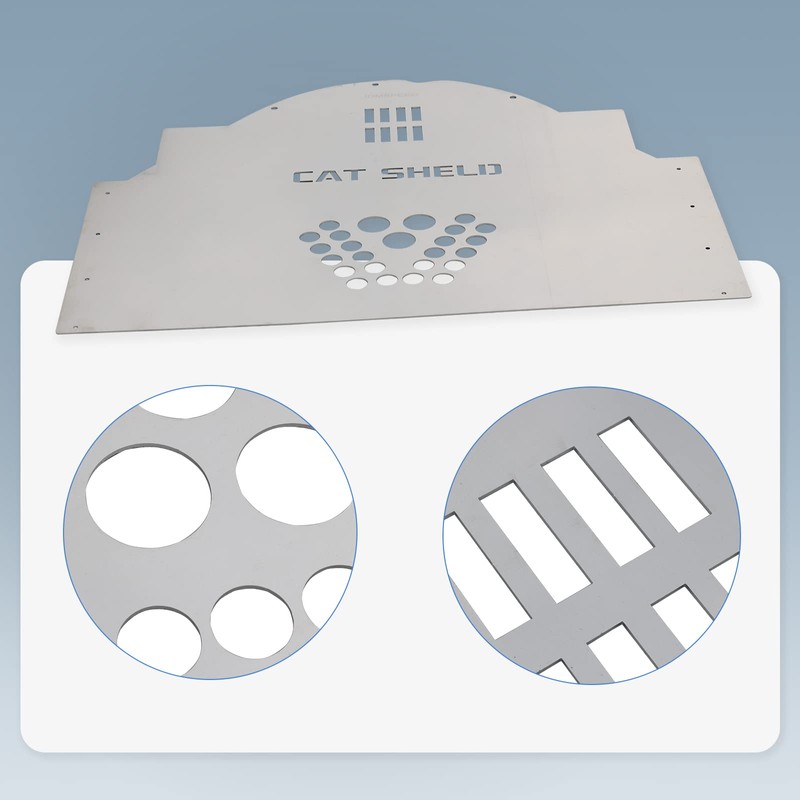 LDMINDA Catalytic Converter Protection shield Replacement For Toyota Prius 2004