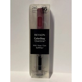 Revlon Colorstay Overtime With SoftFlex Lipcolor, 260 Perennial Plum