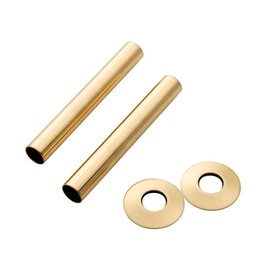 Arroll Pipe Shroud Kit Antique Brass 130 x 18mm