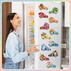 12 Pcs Diamond Art Magnets Seasonal Truck Refrigerator DIY Craft