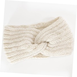 PACKOVE 4pcs Knitted Wool Cross Headband Braided Headscarf for Women Hairbands for Women Athletic Fashion Headwraps Winter Ear Protection Headgear