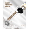 INFOOD Milk Frother Rechargeable with Cover - Coffee Frother Wand,