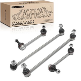 A-Premium Set of 4, Front & Rear Sway Bar Link Stabilizer Link Kit, Compatible with Acura TLX 2015 2016 2017 2018 2019 2020