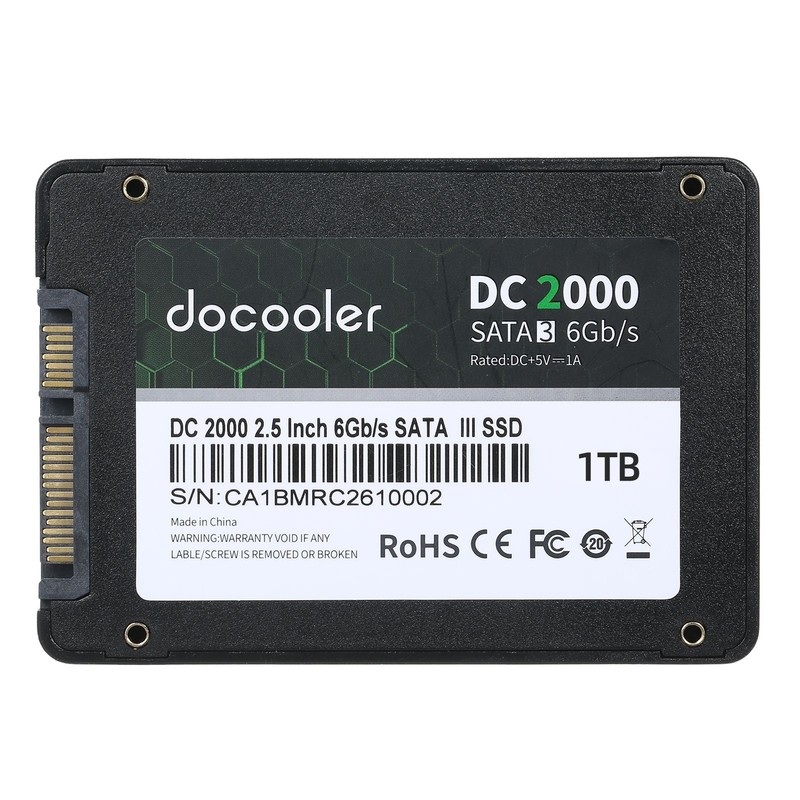 docooler DC2000 1TB 2.5 inch SSD Internal Solid Stable Drive