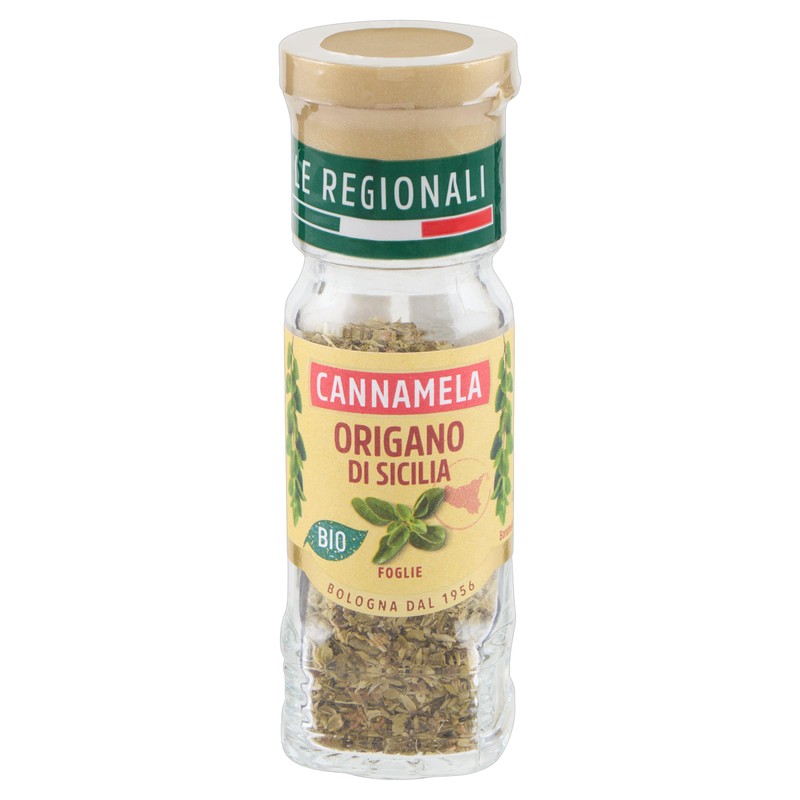 Cannamela – Le Regionali BIO, Origano di Sicilia, Confezione da
